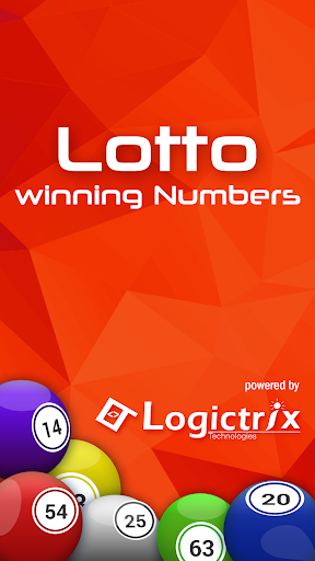 Android application Lotto Winning Numbers screenshort