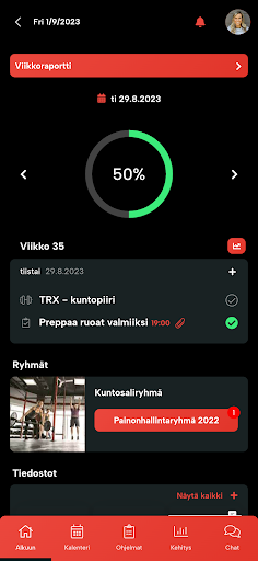 FOCUS - valmennus Screen 2