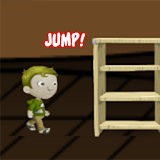 Game jump boy icon