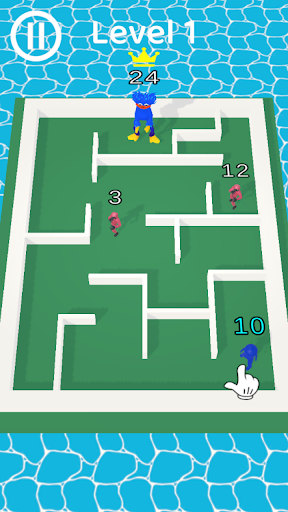 Android application Merge Maze screenshort