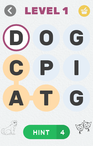 Wordy Words Animal Finder - Mi