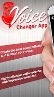 screenshot of Live Voice Changer