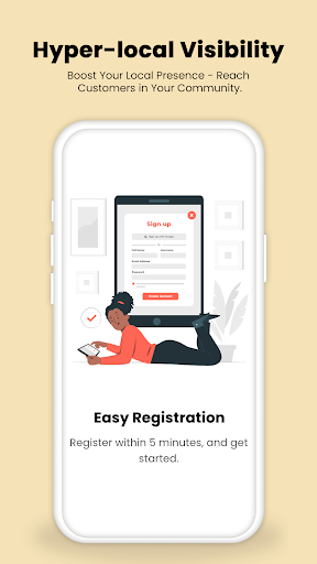 Bikrimart: Setup Store Online Screen 2