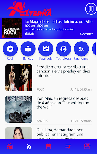 Radio Alterna FM Screen 3