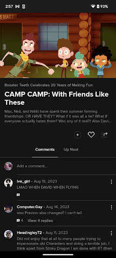 Rooster Teeth® Screenshot 4 - AppWisp.com