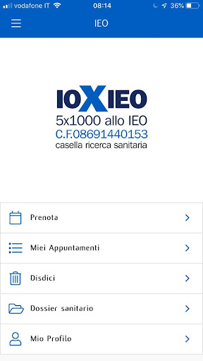 My IEO Screen 2
