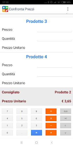 Product Price Compare Screen 2