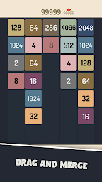 2048 Merge Numbers