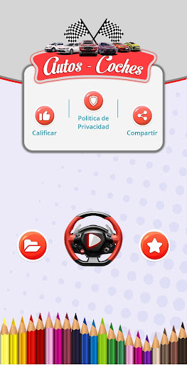 Cars to paint and color