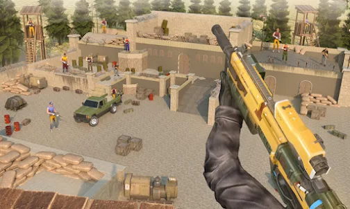 Sniper shooting range games