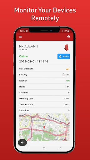 Android application RACE RESULT Aurora screenshort