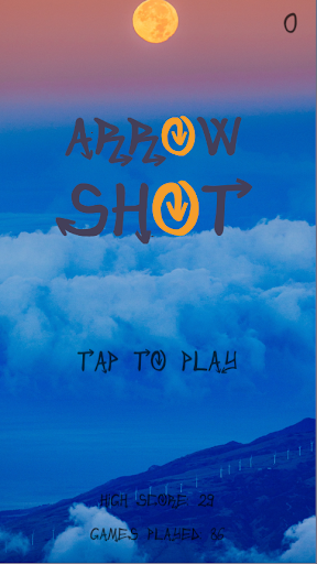 Android application Arrow SHOT screenshort