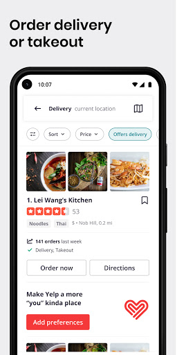 Yelp: Find Food, Delivery & Services Nearby apktram screenshots 2
