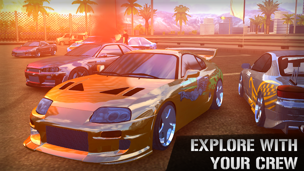 Illegal Race Tuning - Real car racing multiplayer 15 APK + Mod (Unlimited money) untuk android