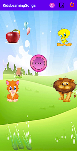 Android application اغانى اطفال - تعليم الحروف و ا screenshort