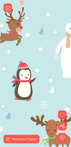 Screenshot of Christmas wallpaper 2024