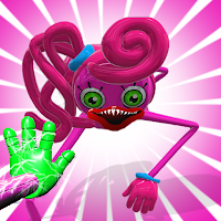 Funtime Long Legs Pink Monster