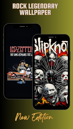 Android application Rock Legendary Wallpaper screenshort