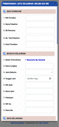 DISDUKCAPIL KOTA TIDORE Screen 3
