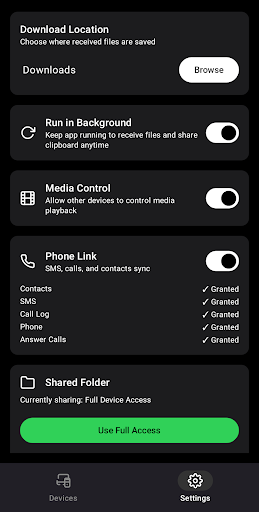 App screenshot