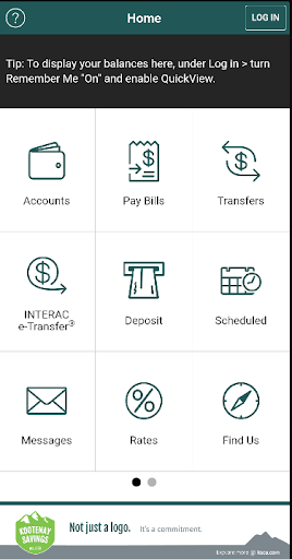 Android application Mobile Banking screenshort
