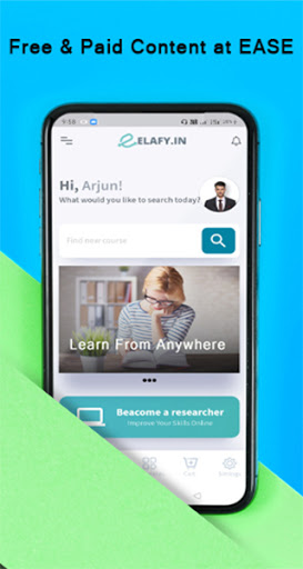 Elafy - Online Learning Course Screen 3