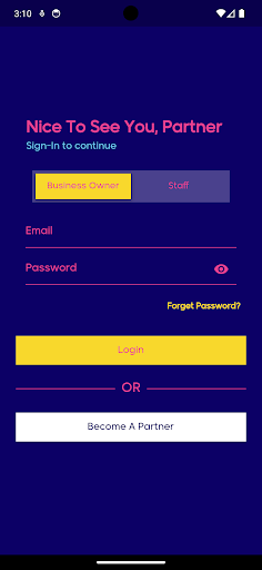Android application Hope Talents Business screenshort