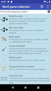 Word Game Collection Screenshot