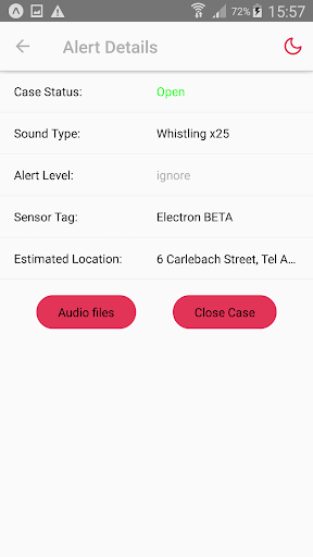 Abilisense Alerts Screen 3