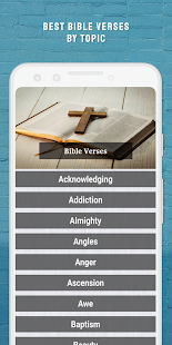 Bible Verses by Topic Screenshot