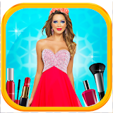 Getting Ready For Prom Dresses And Makeup Camera icon