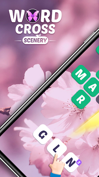 Word Cross Scenery - Screenshot 2