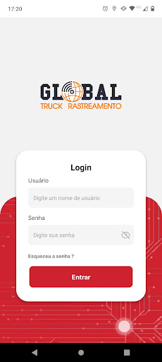 Android application Global Truck Rastreamento screenshort