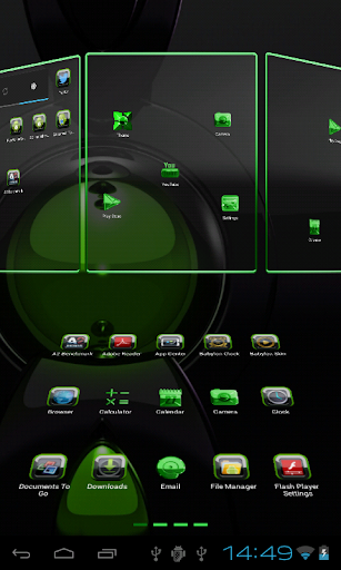 Next Launcher Theme G. METAL