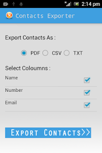Duplicate Contact Manager Captura de tela