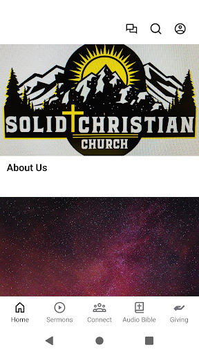 Android application SOLID Christian Church screenshort