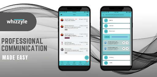 Android application Whizzyle: Professional Communi screenshort