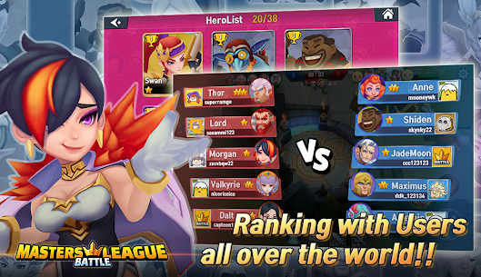 Masters Moba League MOD APK :PvPTrainer (HERO CAN’T ATTACK/NO ADS) 8