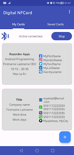 Digital NFCard Screen 3