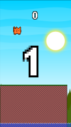 Jumpy Kitty Screen 2