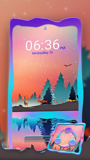 Deer Lake Painting Theme