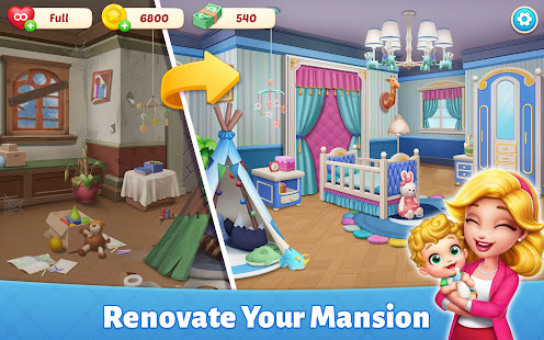 Baby Mansion-home makeover 1.501.5075 screenshots 7