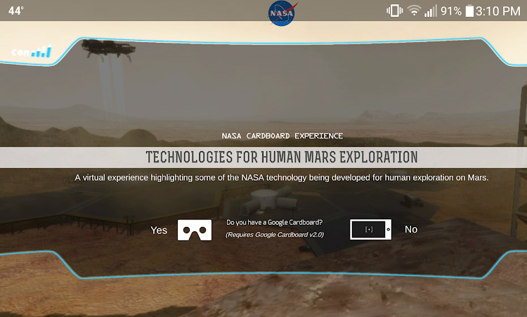 NASA Mars Cardboard Experience - 1.0.37 - (Android)