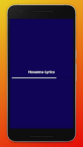 Hosanna Lyrics