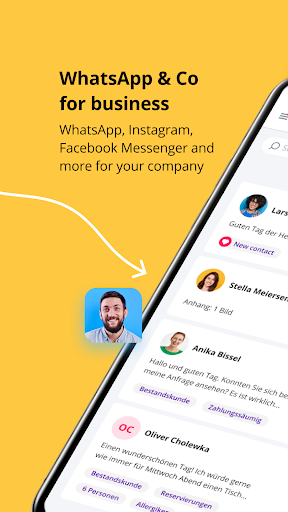 Android application ChatWerk screenshort