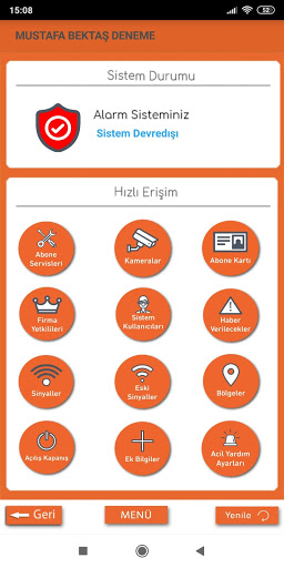 Doruk Alarm Sinyal Takibi Screen 3