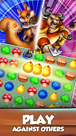 Game screenshot Muzzle Mash - PvP Match 3 mod apk