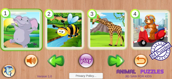 Animal Puzzles & Wild Jigsaw - Rompecabezas 1.0 APK screenshots 1