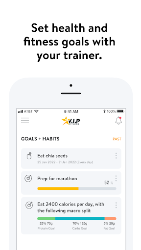 VIP Fitness Center Screen 3