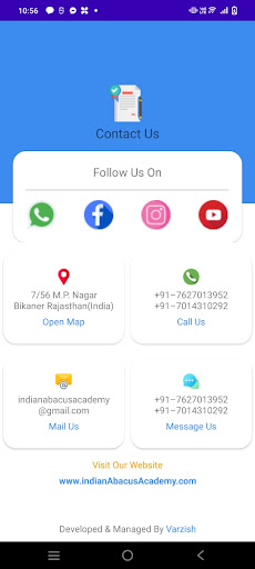 Indian Abacus Academy Screen 3